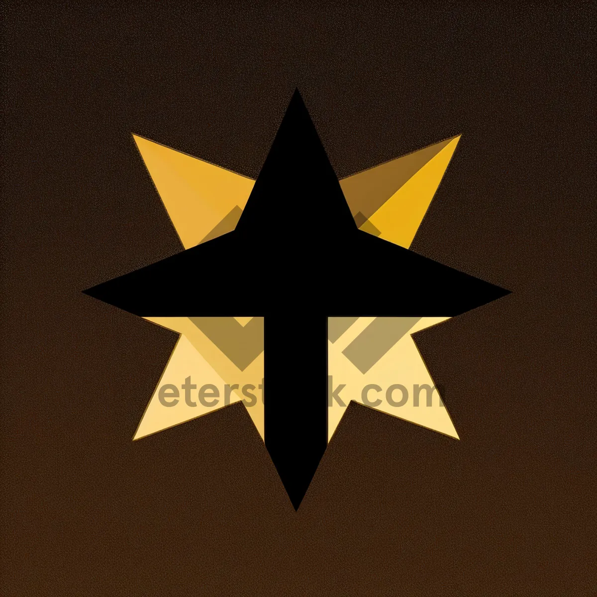 Picture of Starry-Eyed Emblem: Five-Spot Symbol and Lightning Design
