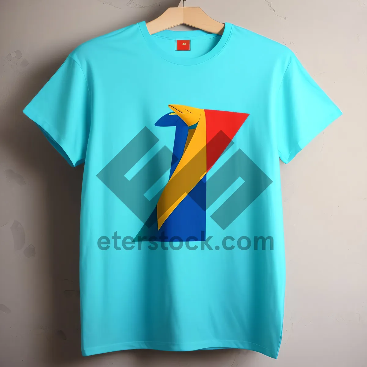 Picture of Stylish Sleeve T-Shirt in Fashionable Garment Design