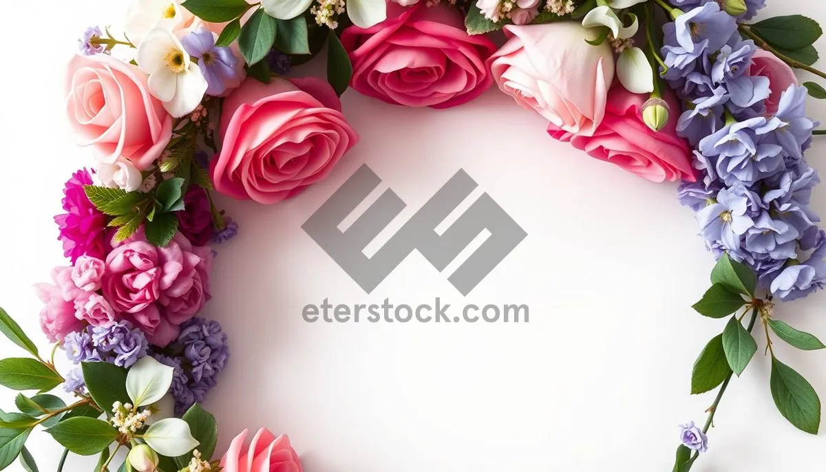 Picture of Romantic Pink Rose Bouquet for Valentine's Day Gift