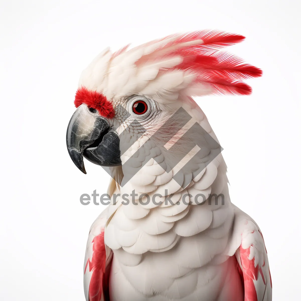 Picture of Colorful Macaw Parrot with Bright Yellow Feathers