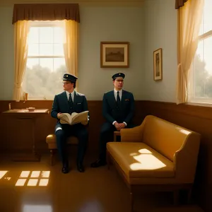 Professional team discussing business strategy in office meeting