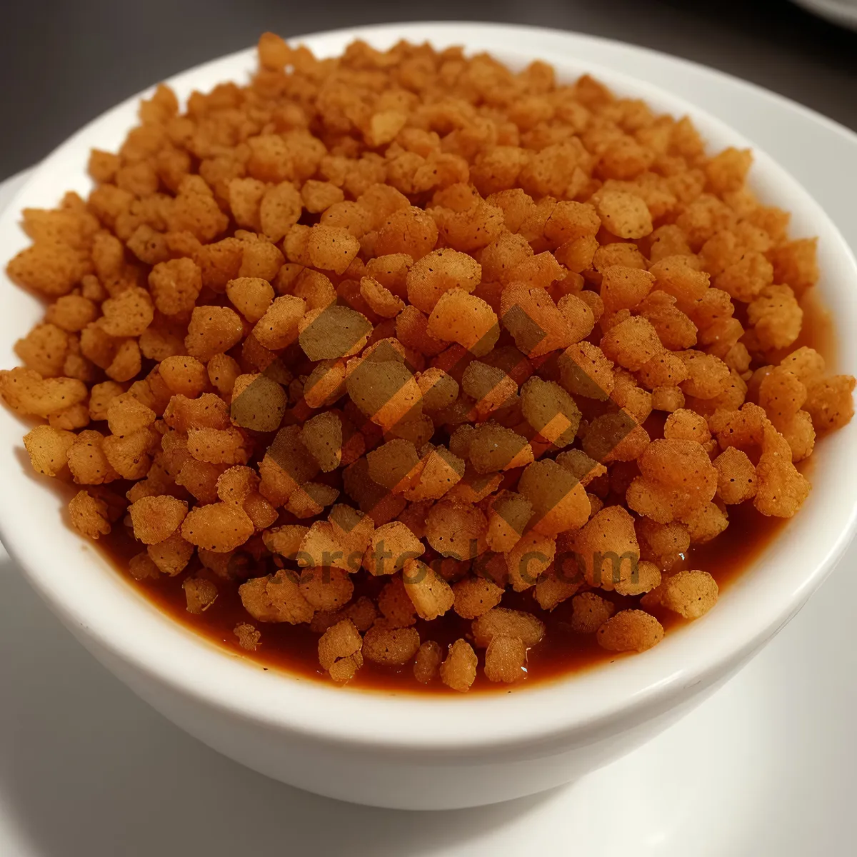 Picture of Healthy Breakfast Bowl with Organic Beans and Grains