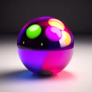 Shiny Glass Sphere Icon Set