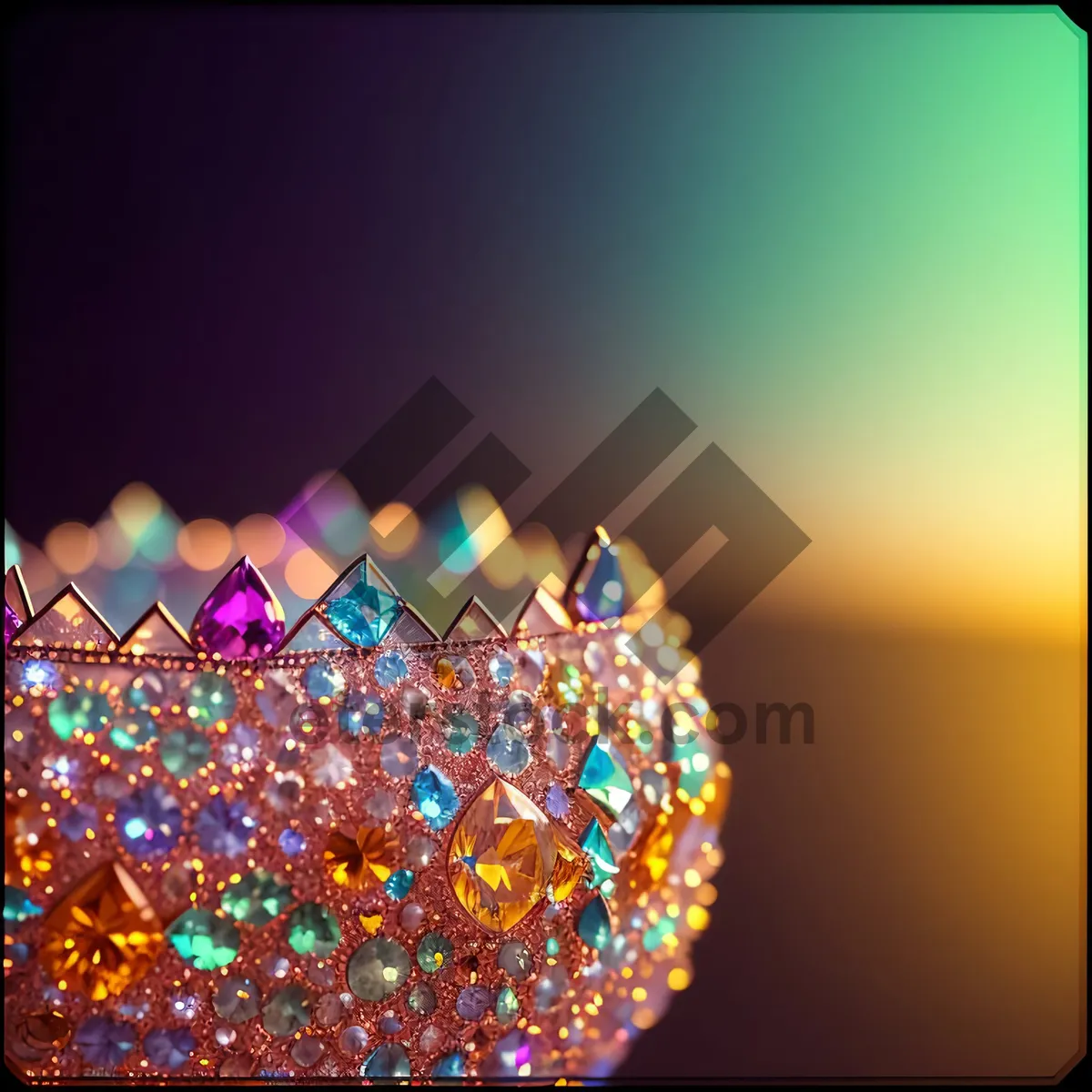 Picture of Glowing LED Diode Celebration: Colorful Confetti Art