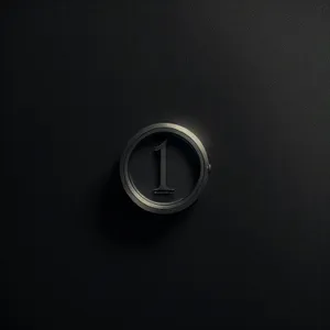 Black Timepiece on Wall Clock with Light