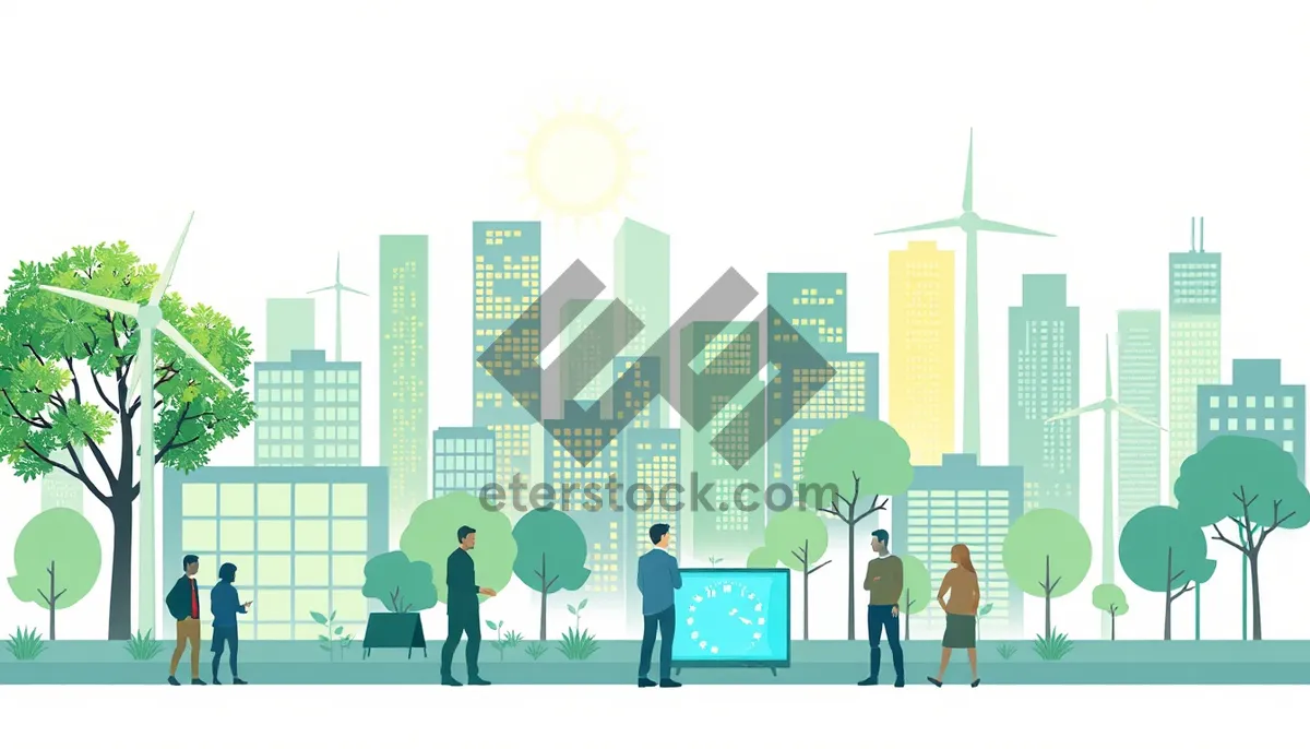 Picture of Business icon set for web design facility