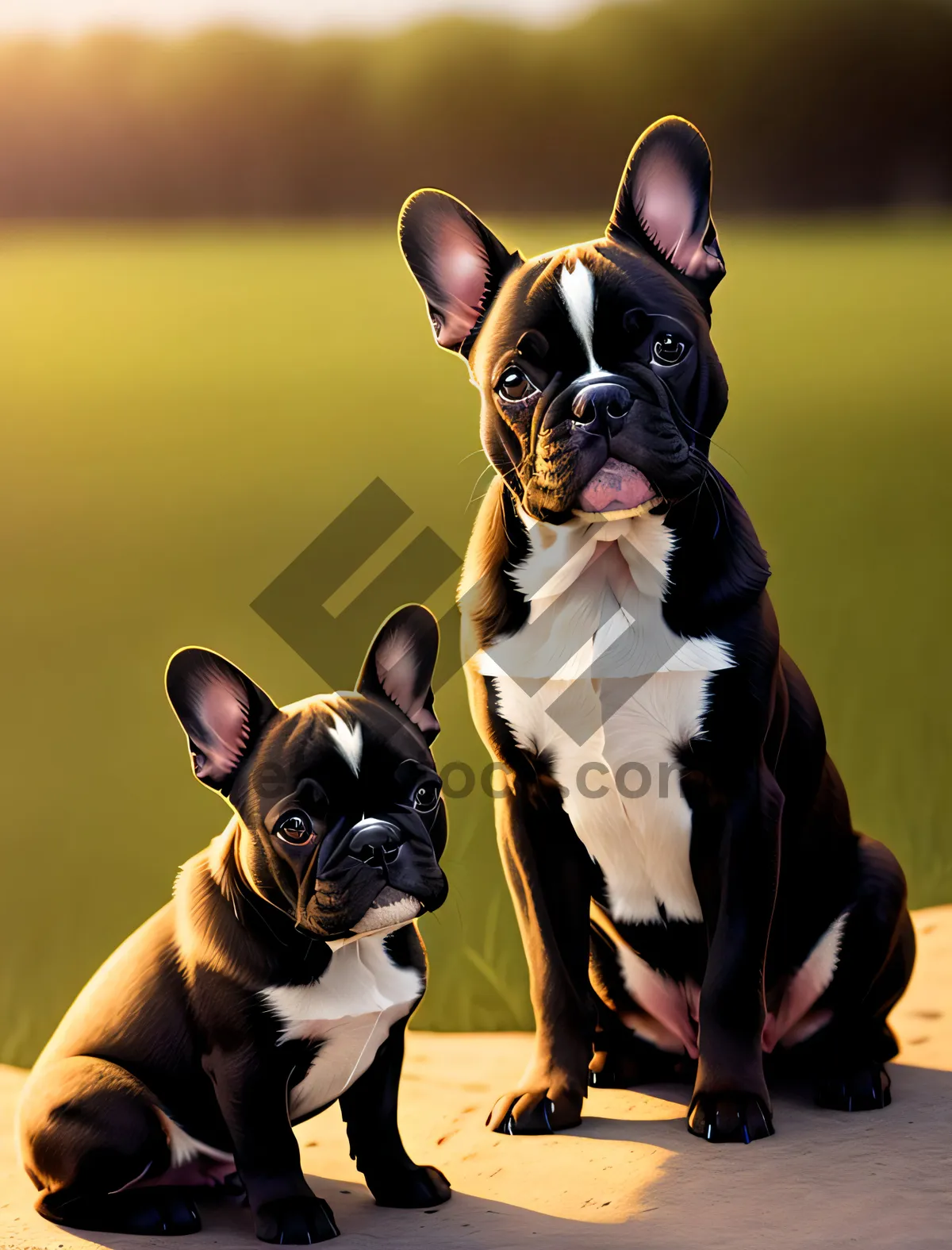 Picture of Brown Bulldog Terrier-Boxer: Cute and Wrinkled!