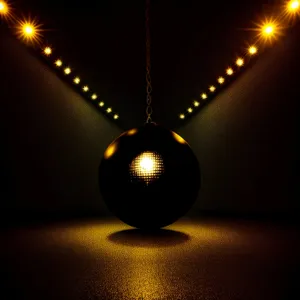 Electric Illumination: Black Fractal Lamp Design