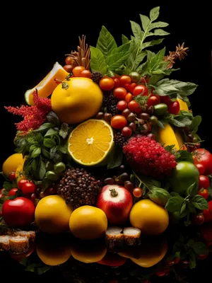 Fresh and Organic Fruit Basket for a Healthy Diet