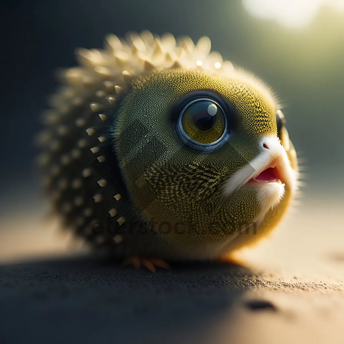 Picture of Tropical Puffer Fish Image