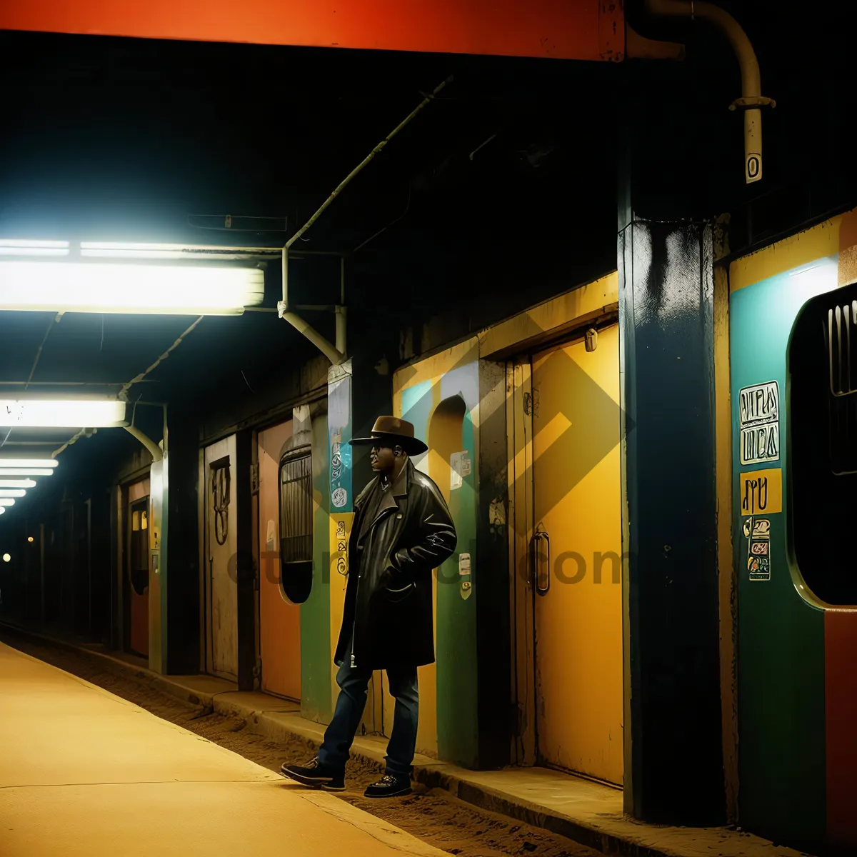 Picture of Urban Transport Station - City Subway Travel Passenger Phone