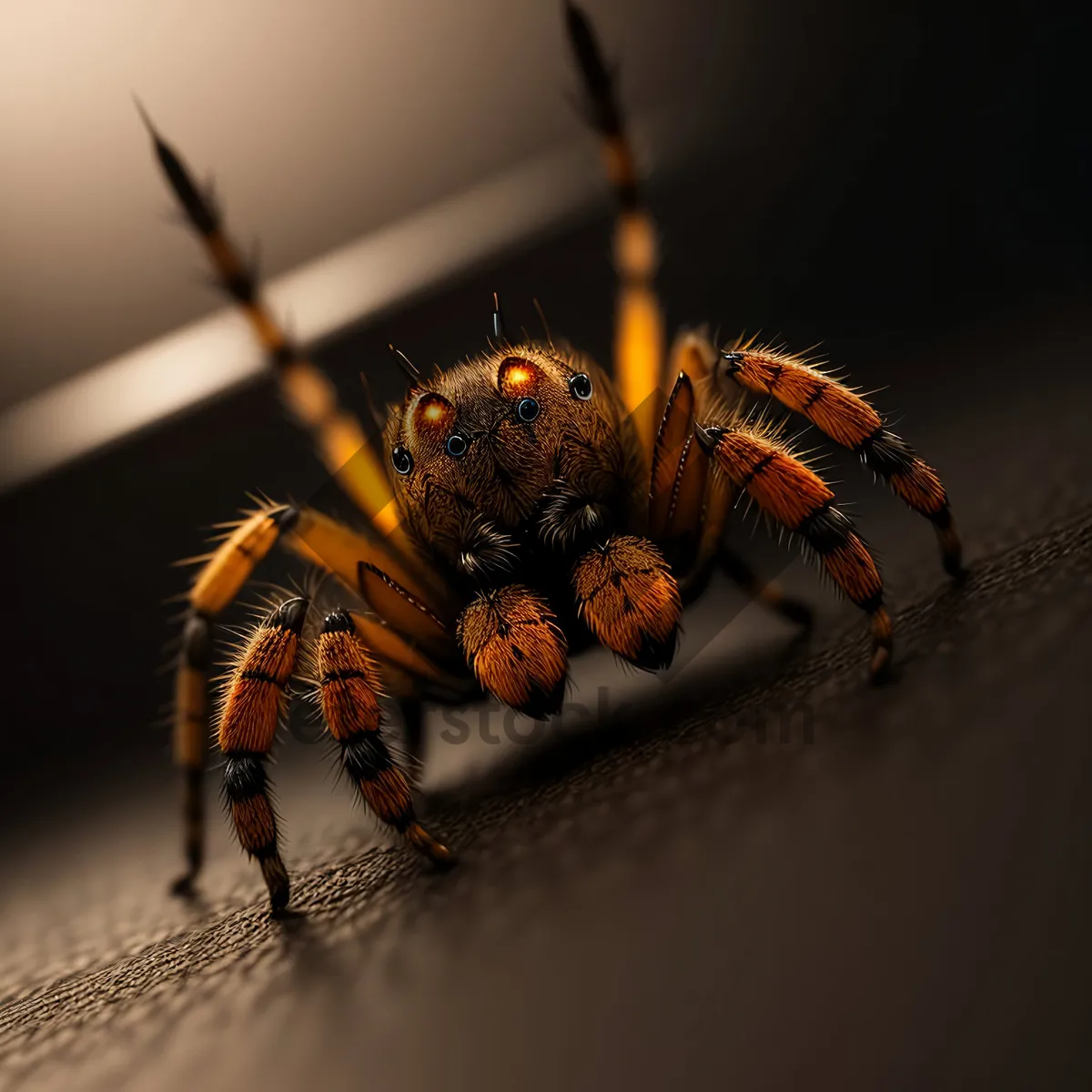 Picture of Wild Spider: Closeup of Hairy Legs