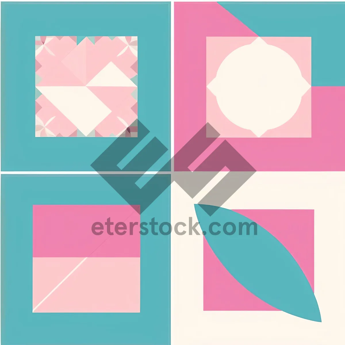 Picture of Symbolic Icon Set: Creative Graphic Design on Paper