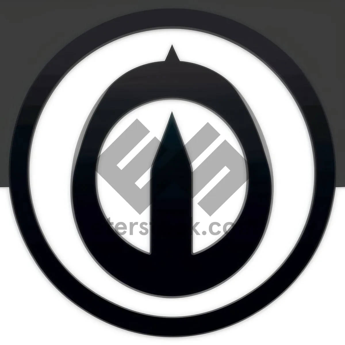 Picture of Web Icon Set: Glossy Black Circle Buttons