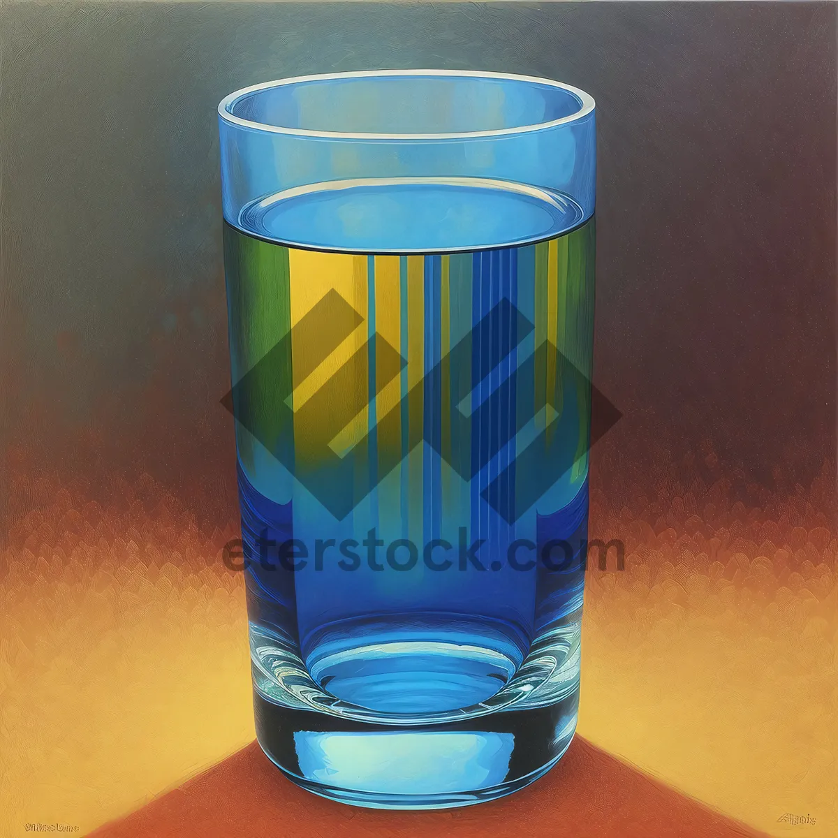 Picture of Golden Refreshment in a Glass