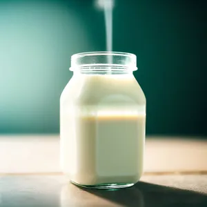 Healthy Milk Jar - Nourishing Beverage for Careful Hydration