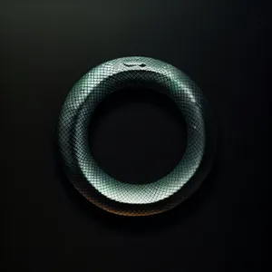 Black Design Restraint Device - Bangle Fastener Seal