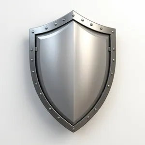 Shiny Heart Emblem Icon Design Graphic
