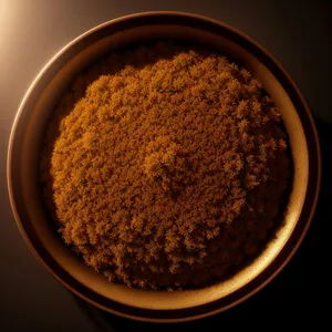 Brown Spice Mix in Coffee Cup