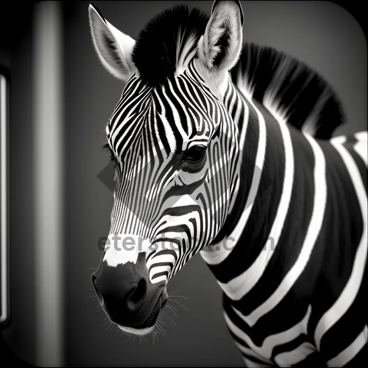 Picture of Striped Elegance: Zebra in the Wild