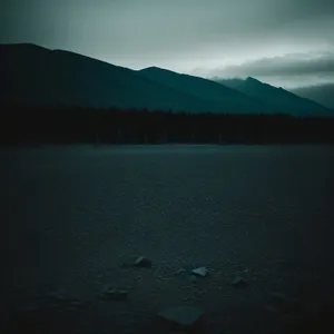 Majestic Mountain Reflection in Serene Lake