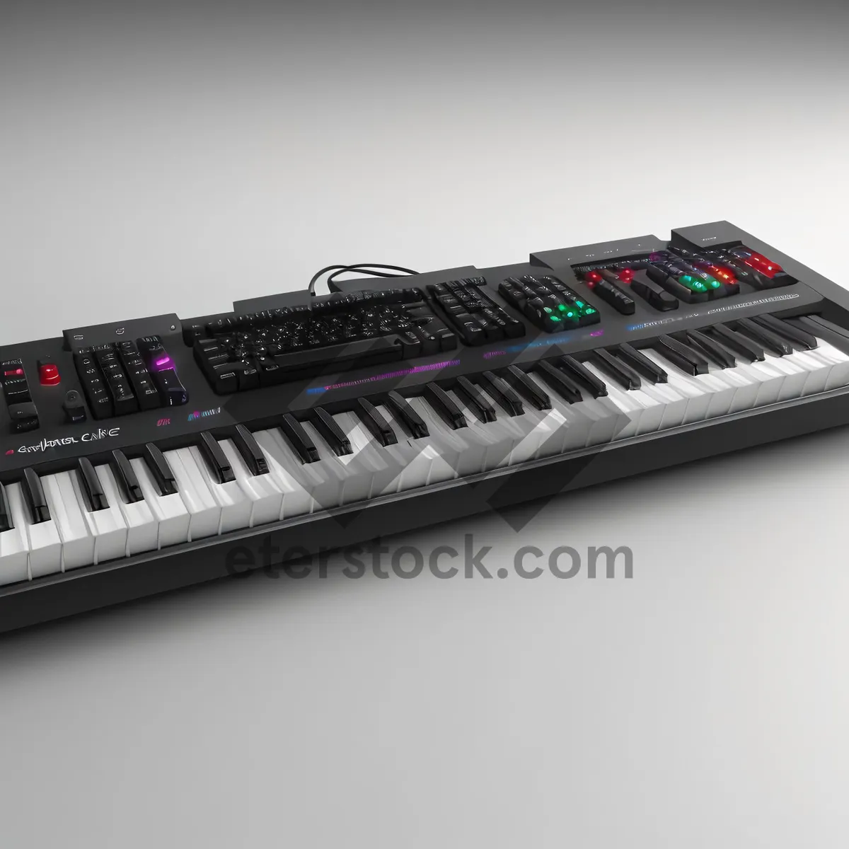 Picture of SynthTech Keyboard: Cutting-Edge Musical Equipment for Digital Sound Creation