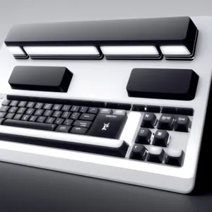 Modern Laptop Keyboard for Efficient Work