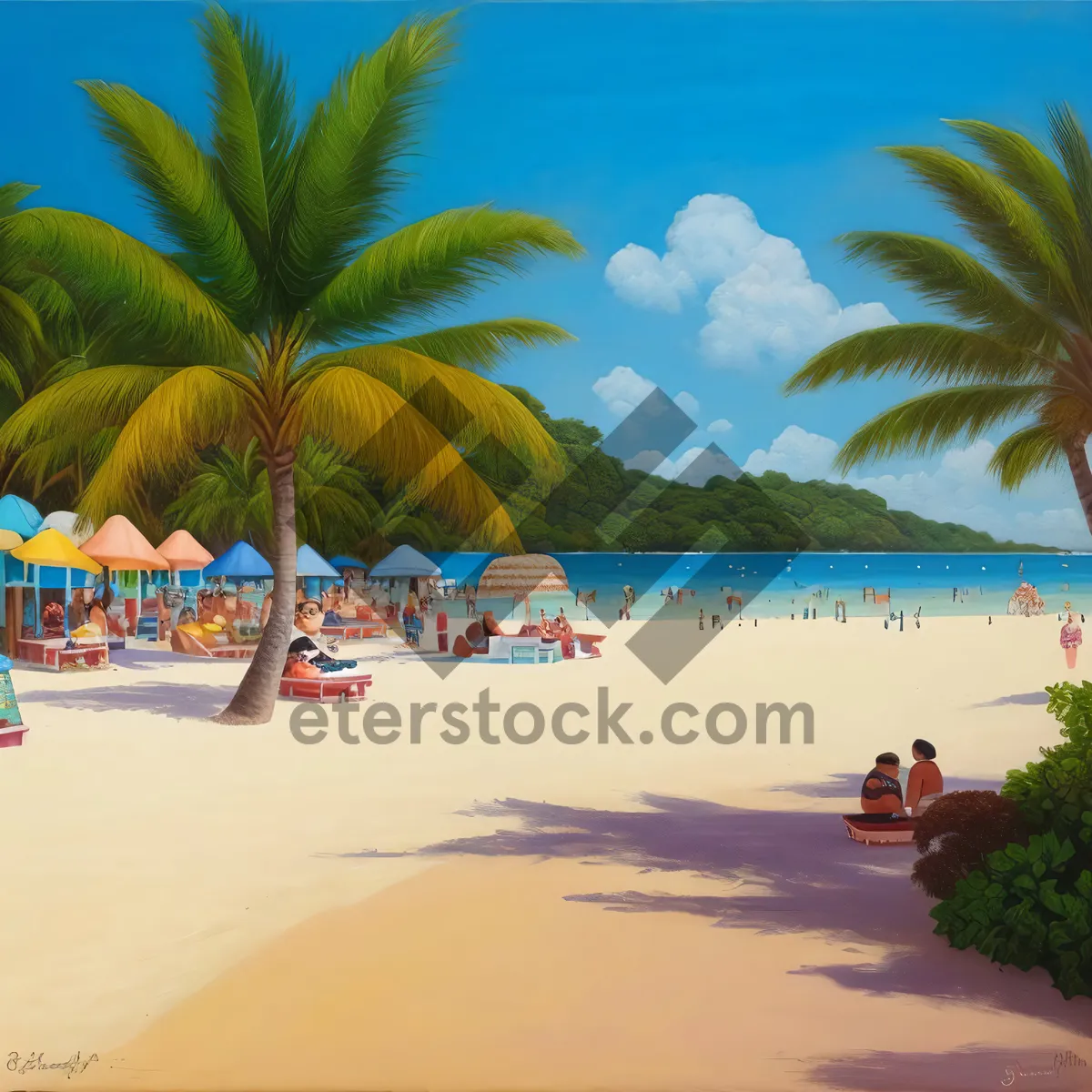 Picture of Paradise Retreat: Serene Tropical Beach Oasis