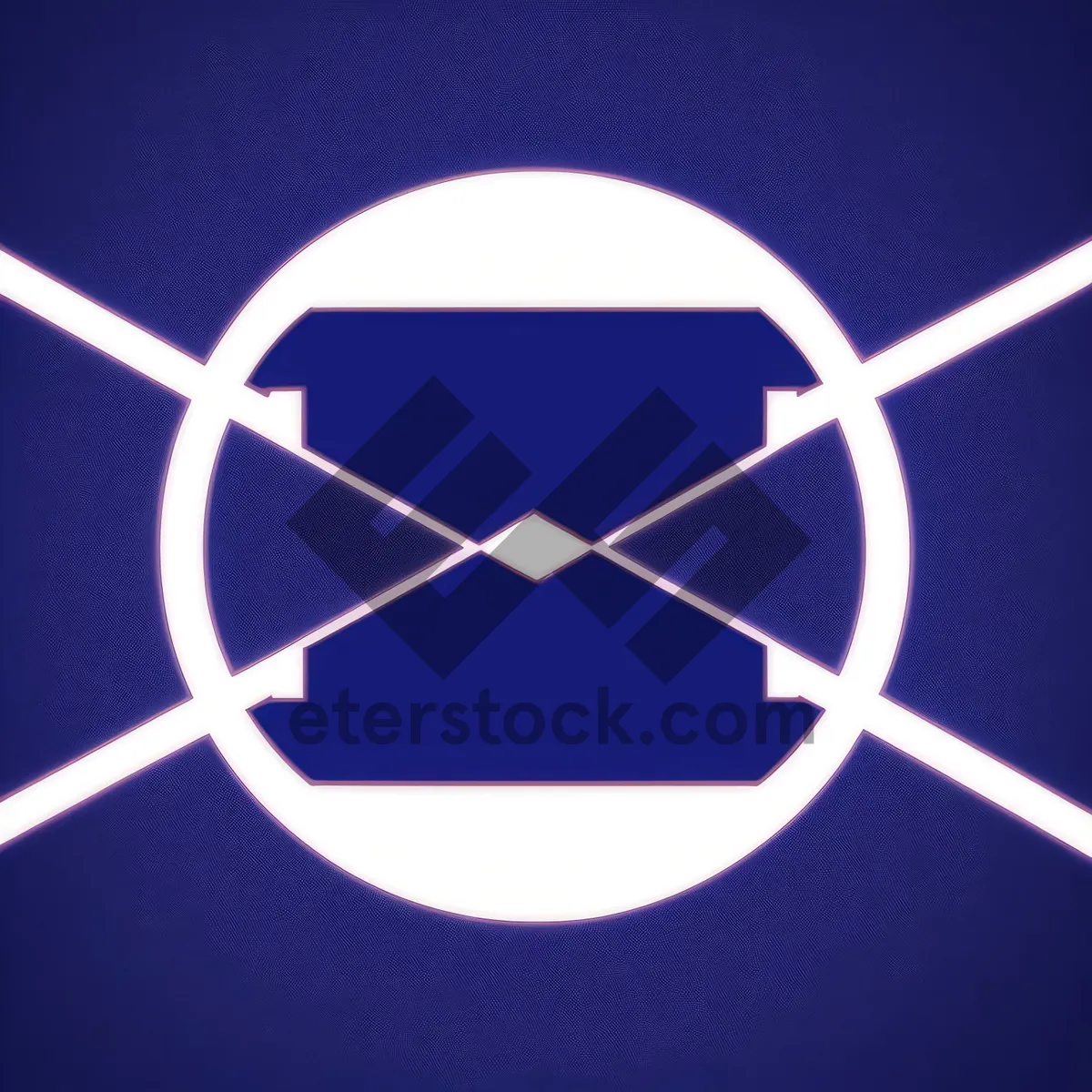 Picture of Modern Round Black Graphic Button Icon