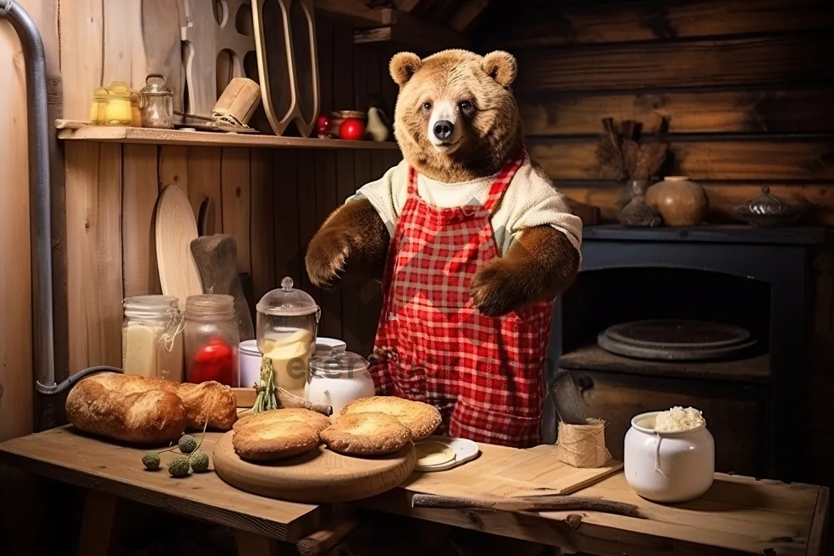 Picture of Teddy Bear Breakfast Playtime in the Kitchen