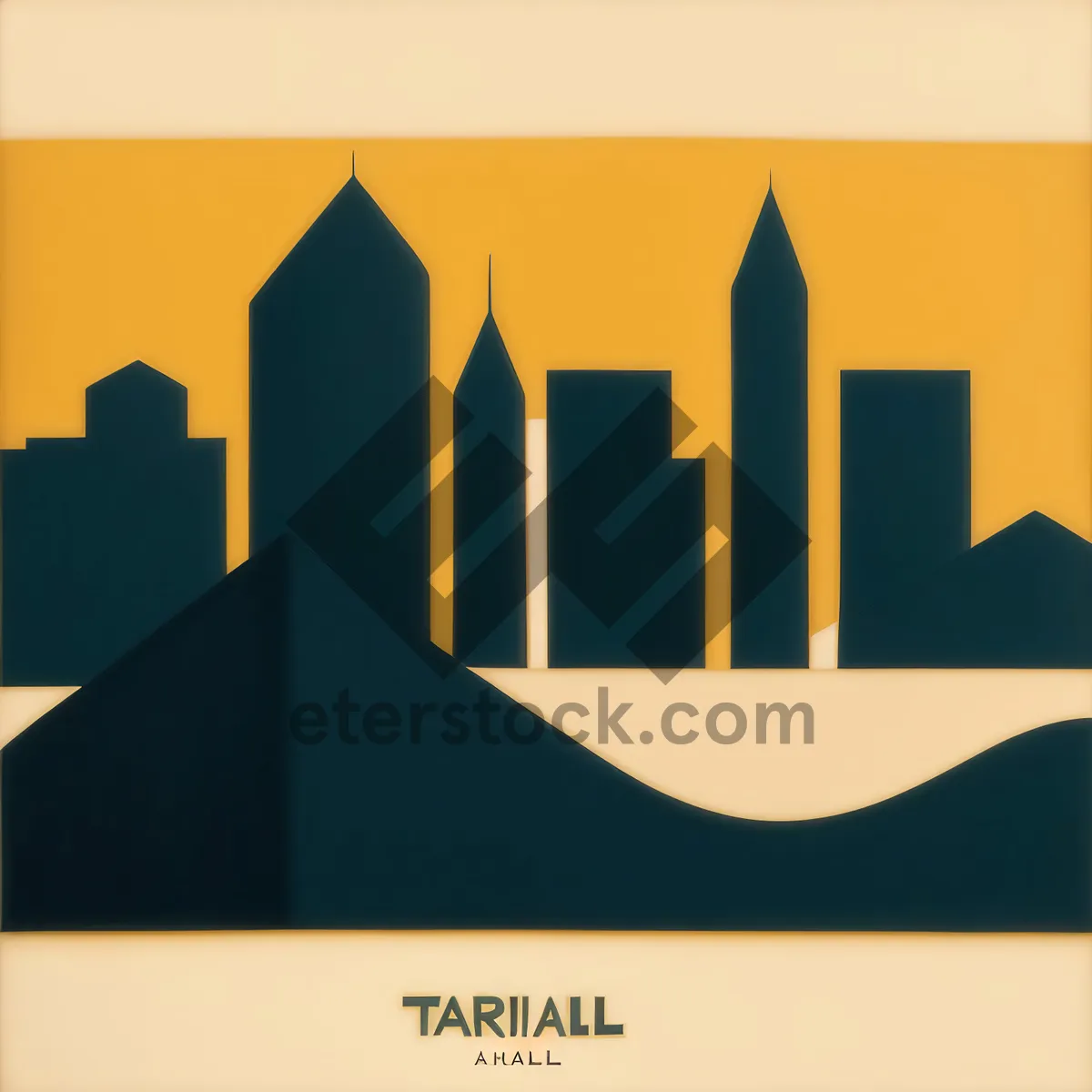 Picture of Corporate flag graphic design silhouette symbol