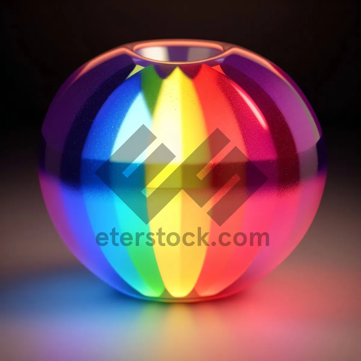 Picture of Shiny Global Glass Globe Icon Design