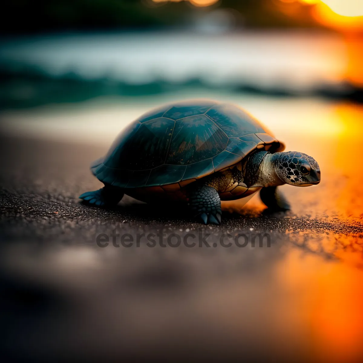 Picture of Mud Turtle: A Slow-moving Reptile with a Hard Shell