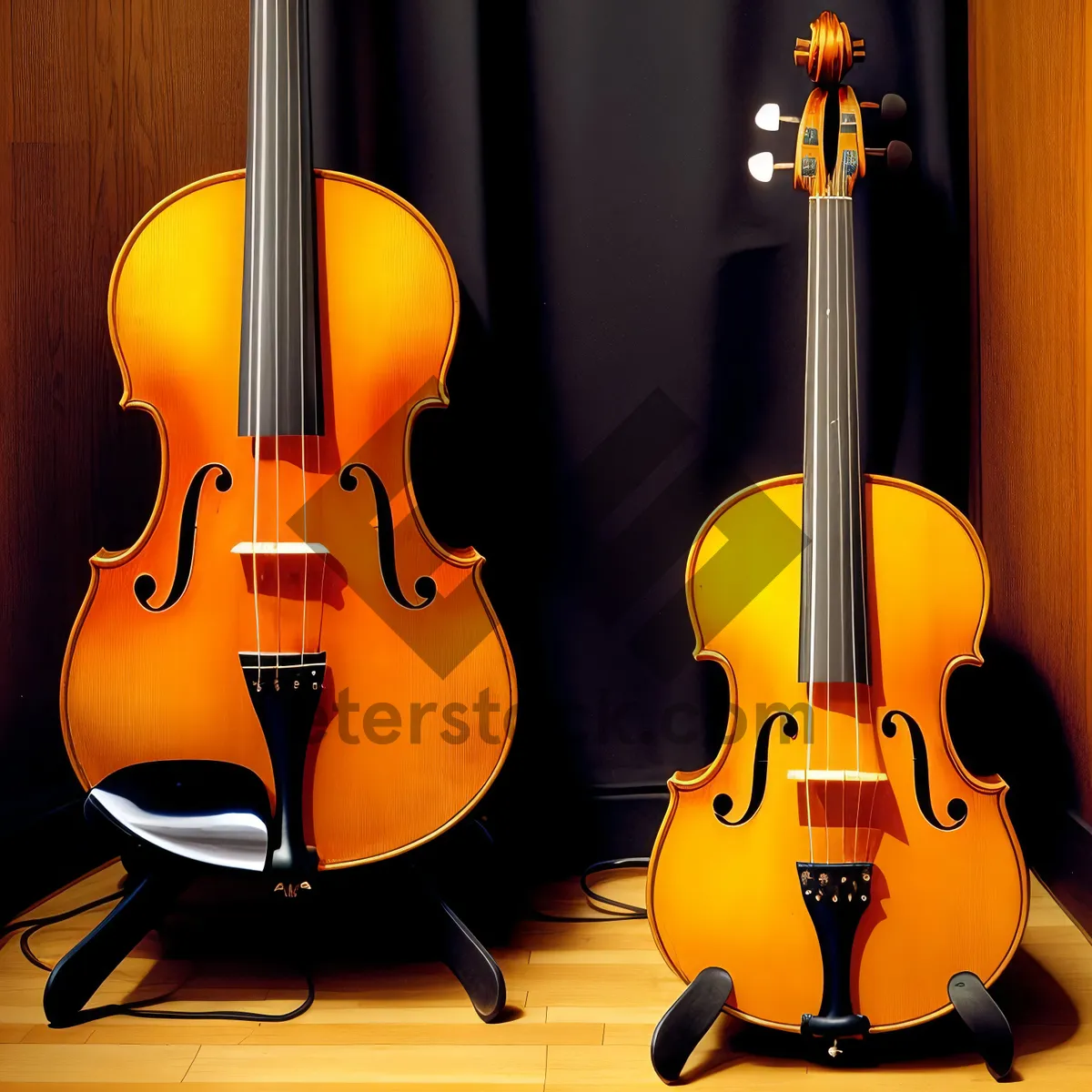 Picture of Melodic Strings: A Symphony of Musical Instruments