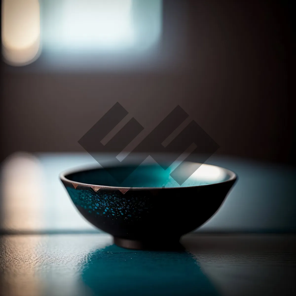 Picture of Hot tea in porcelain cup on saucer.