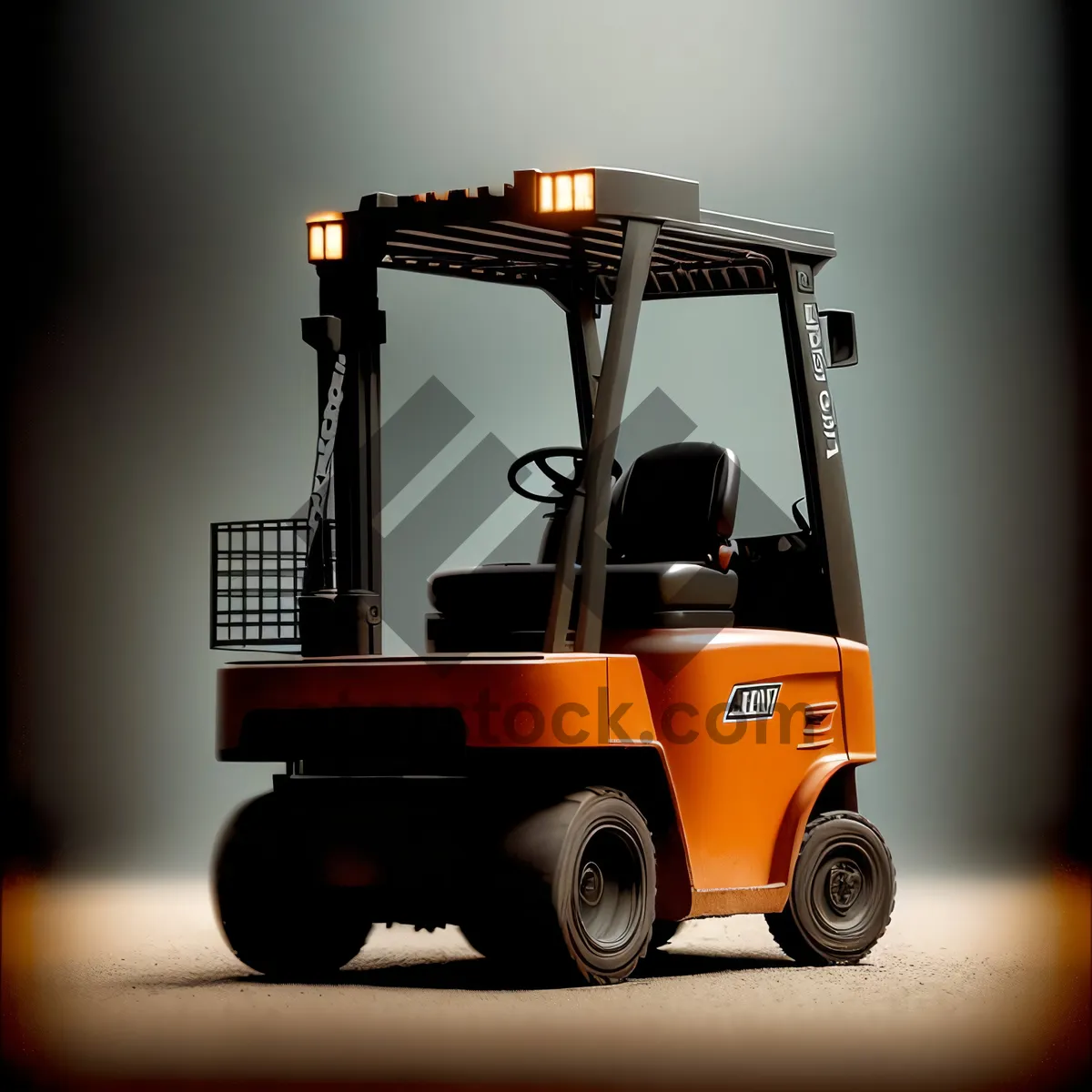 Picture of Heavy Construction Forklift Truck