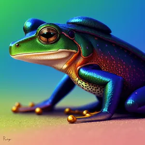 Bulging-eyed Tree Frog: A Vibrant Amphibian Wonder