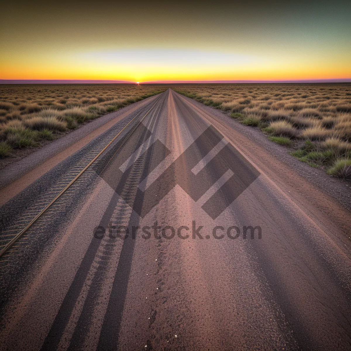 Picture of Speeding Through the Open Road: Motion on Freeway