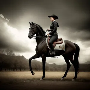 Stallion Rider: Equestrian Competition on Horseback