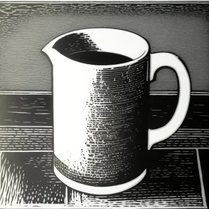 Coffee Mug - Perfect Morning Brew in Ceramic Cup