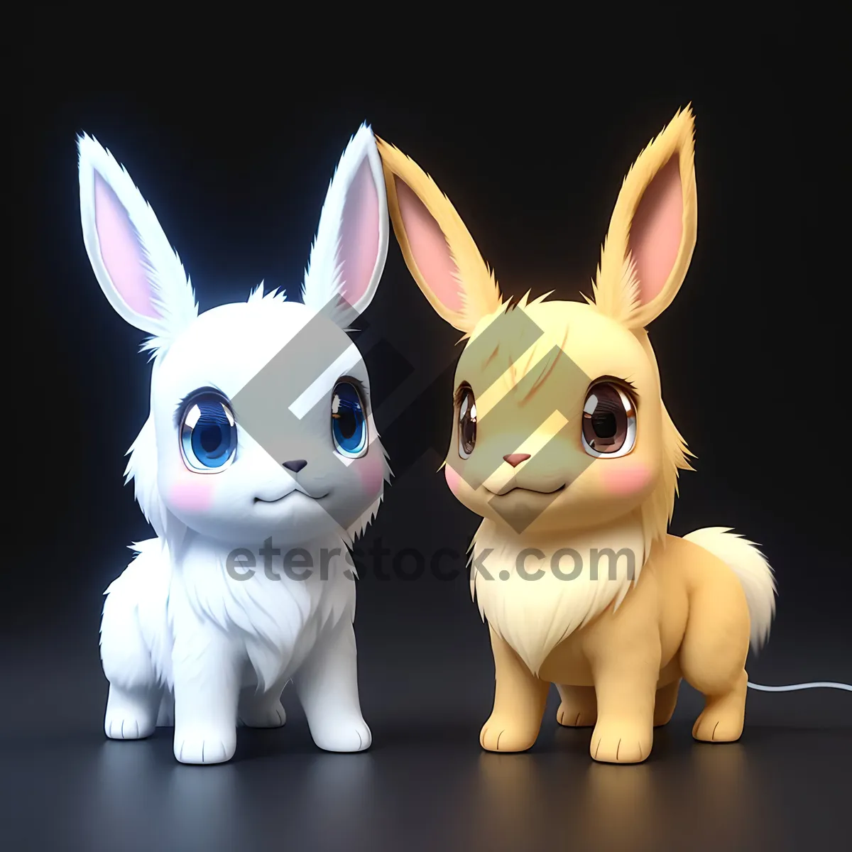 Picture of Bunny Piggy Bank: Cute Animal Savings Container