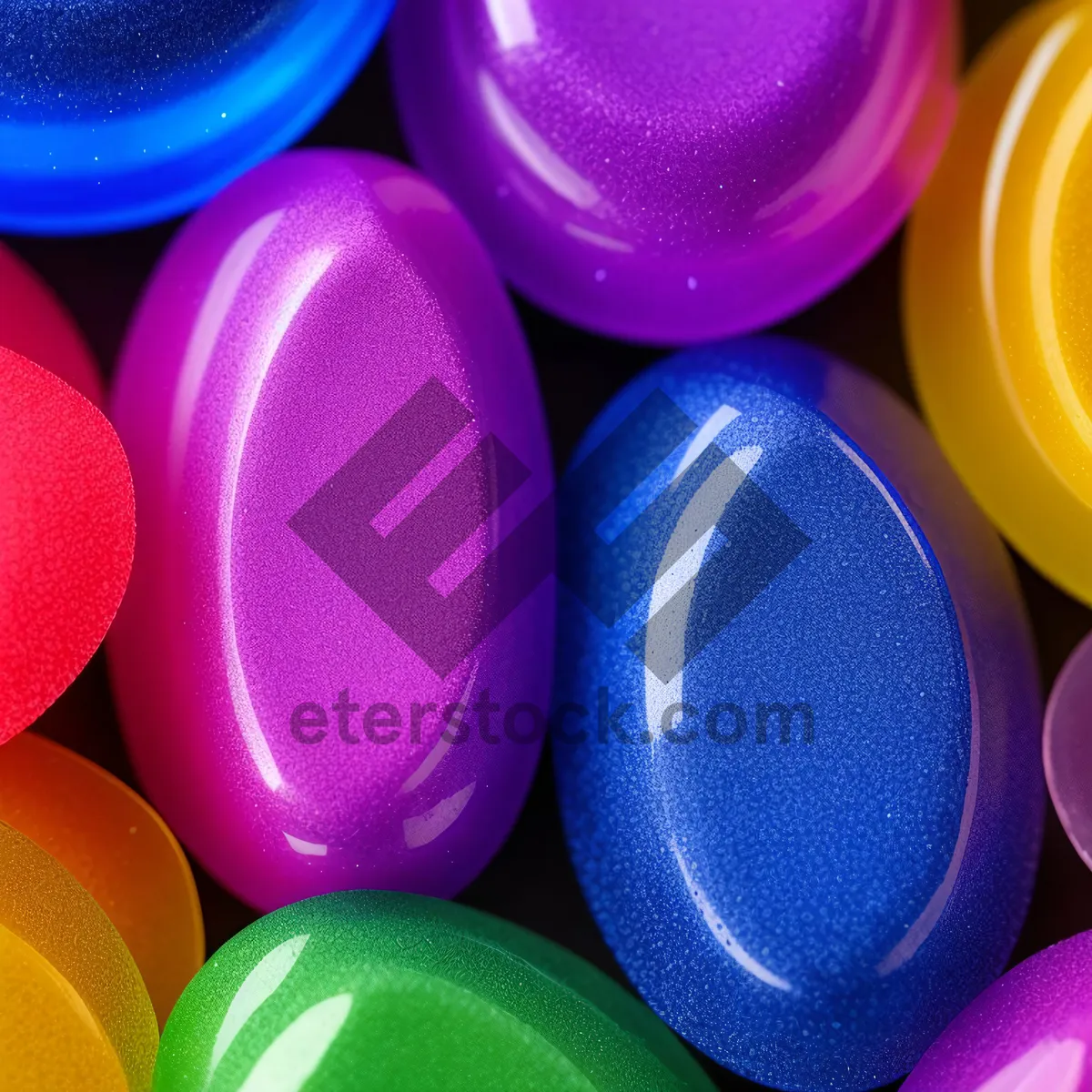 Picture of Colorful Easter Egg Highlighter Crayon