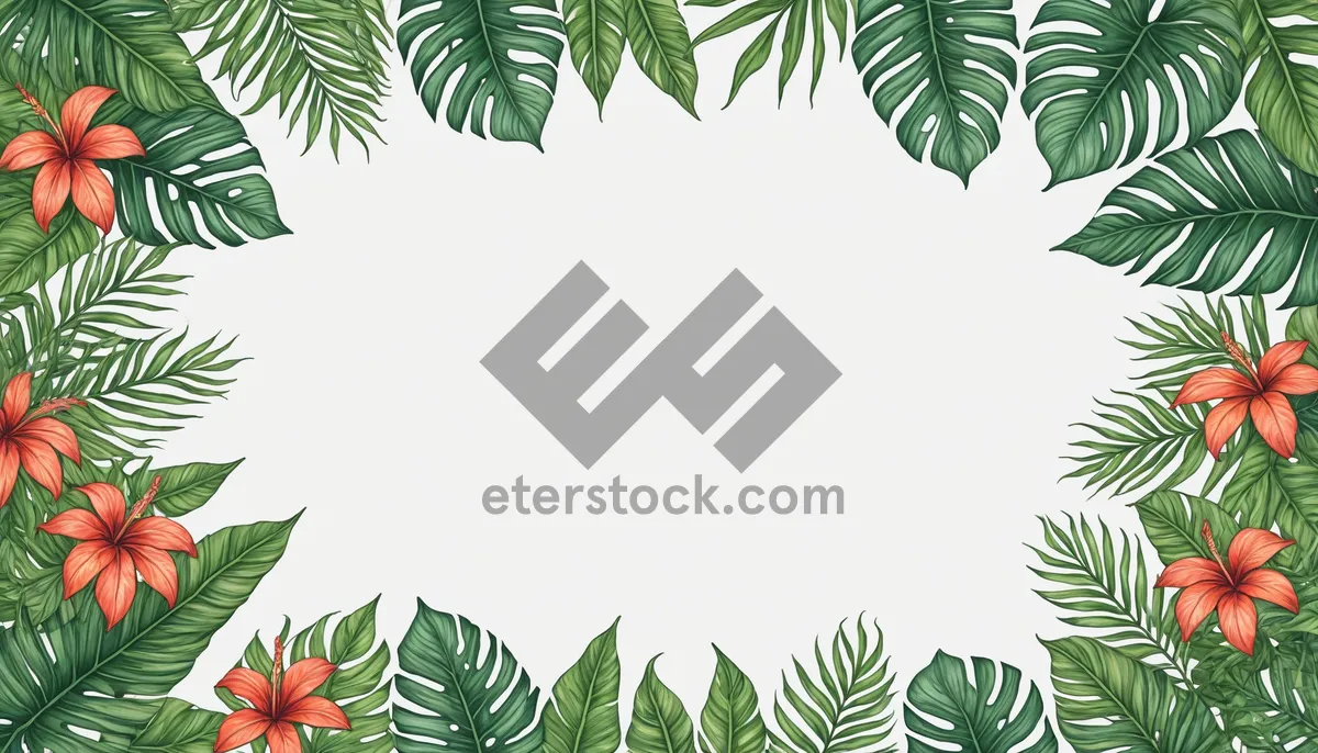 Picture of Silhouette Evergreen Tree Branch Graphic Design