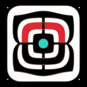 Glossy Black Web Button Icons