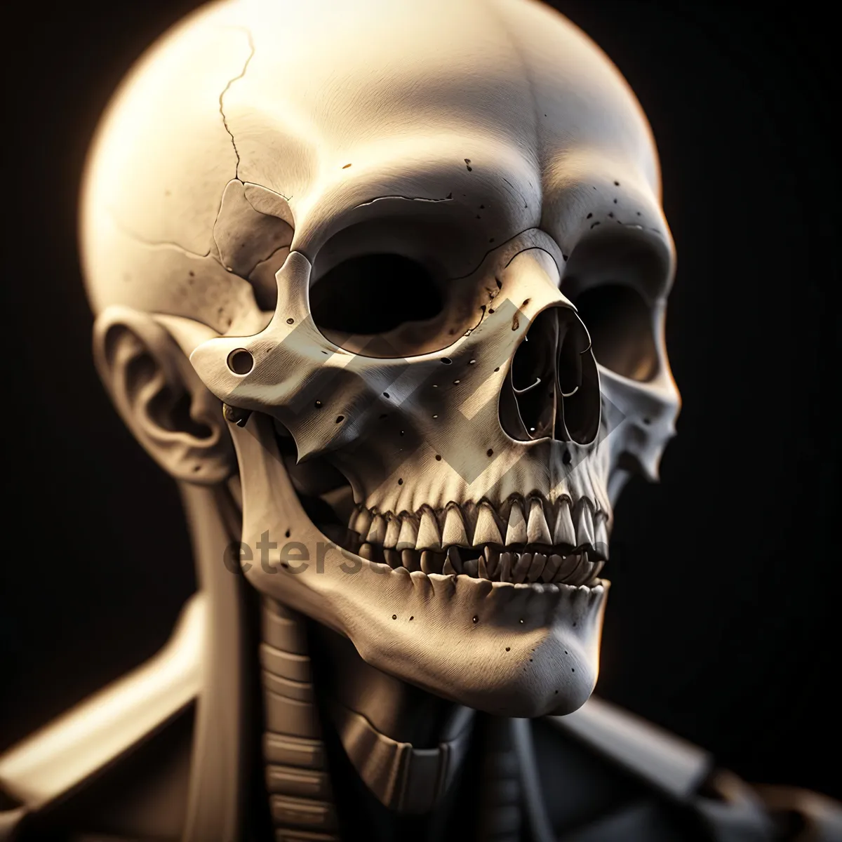 Picture of Terrifying Pirate Skeleton: Anatomy of Death