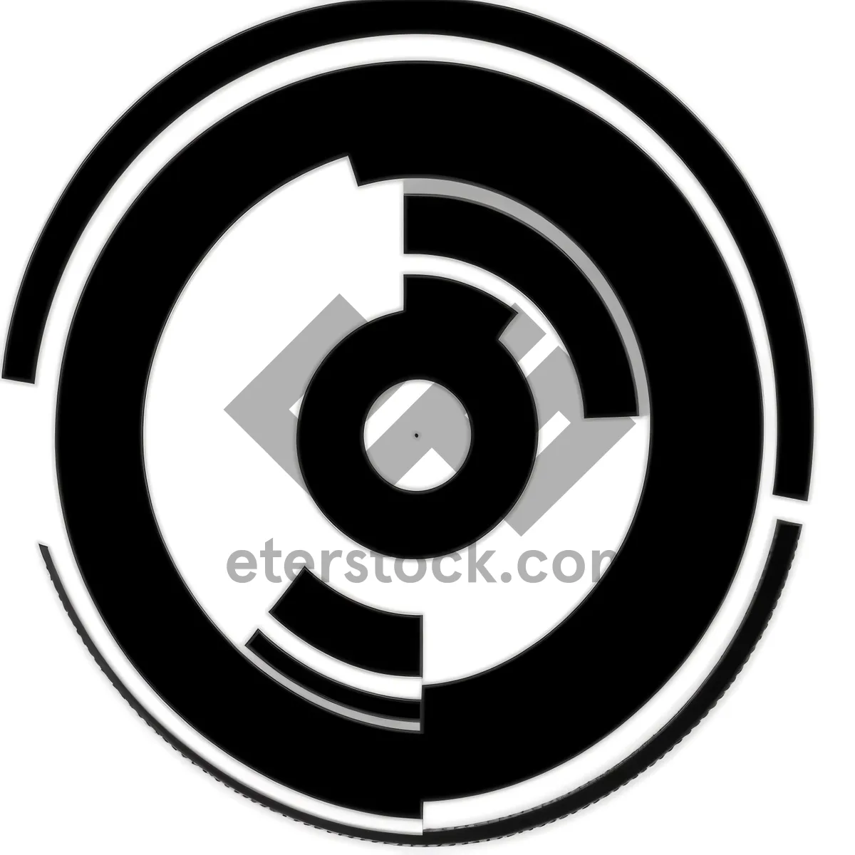 Picture of Glossy Shiny Round Web Button Icon