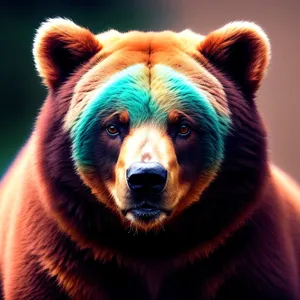 Wild Brown Bear - Majestic Mammal in Fur