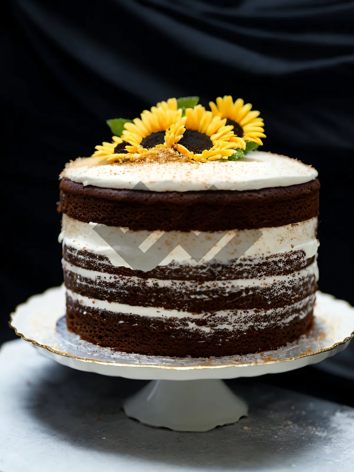 Picture of Decadent Chocolate Cupcake with Creamy Frosting