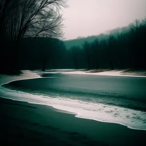 Sandy Beach Serenity with Azure Waters