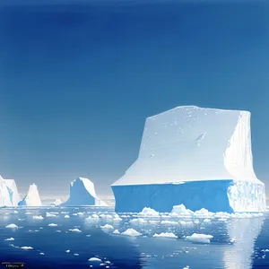 Majestic Winter Seascape Beneath Clear Skies